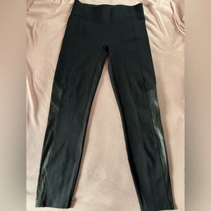 Spanx XL Moto Legging faux leather